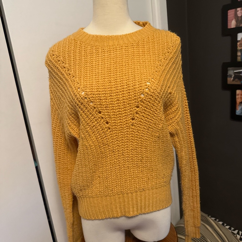 Cozy Mustard Sweater